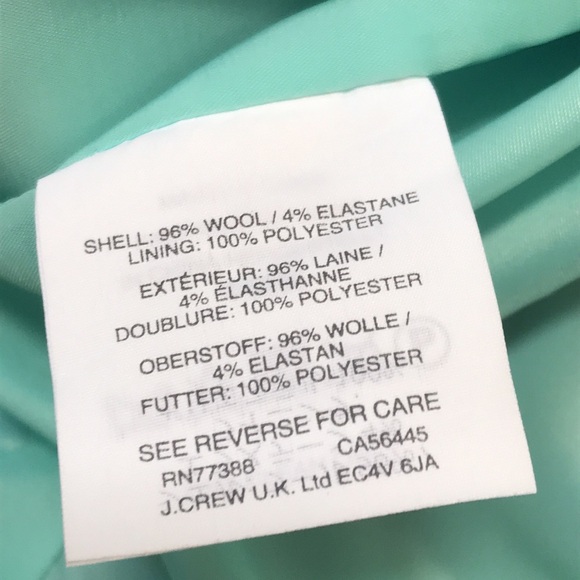 J. Crew SZ 4,resume wool work  dress. - Picture 11 of 11